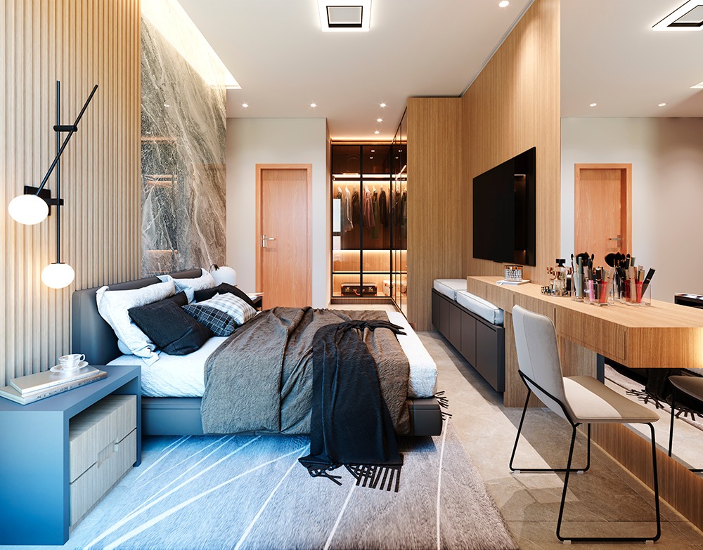 Rua 03 norte Lux Home Apartamento 2 e 3 Quartos na Planta 65m² a 71m² Lazer