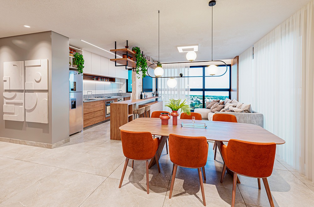 Rua 03 norte Lux Home Apartamento 2 e 3 Quartos na Planta 65m² a 71m² Lazer