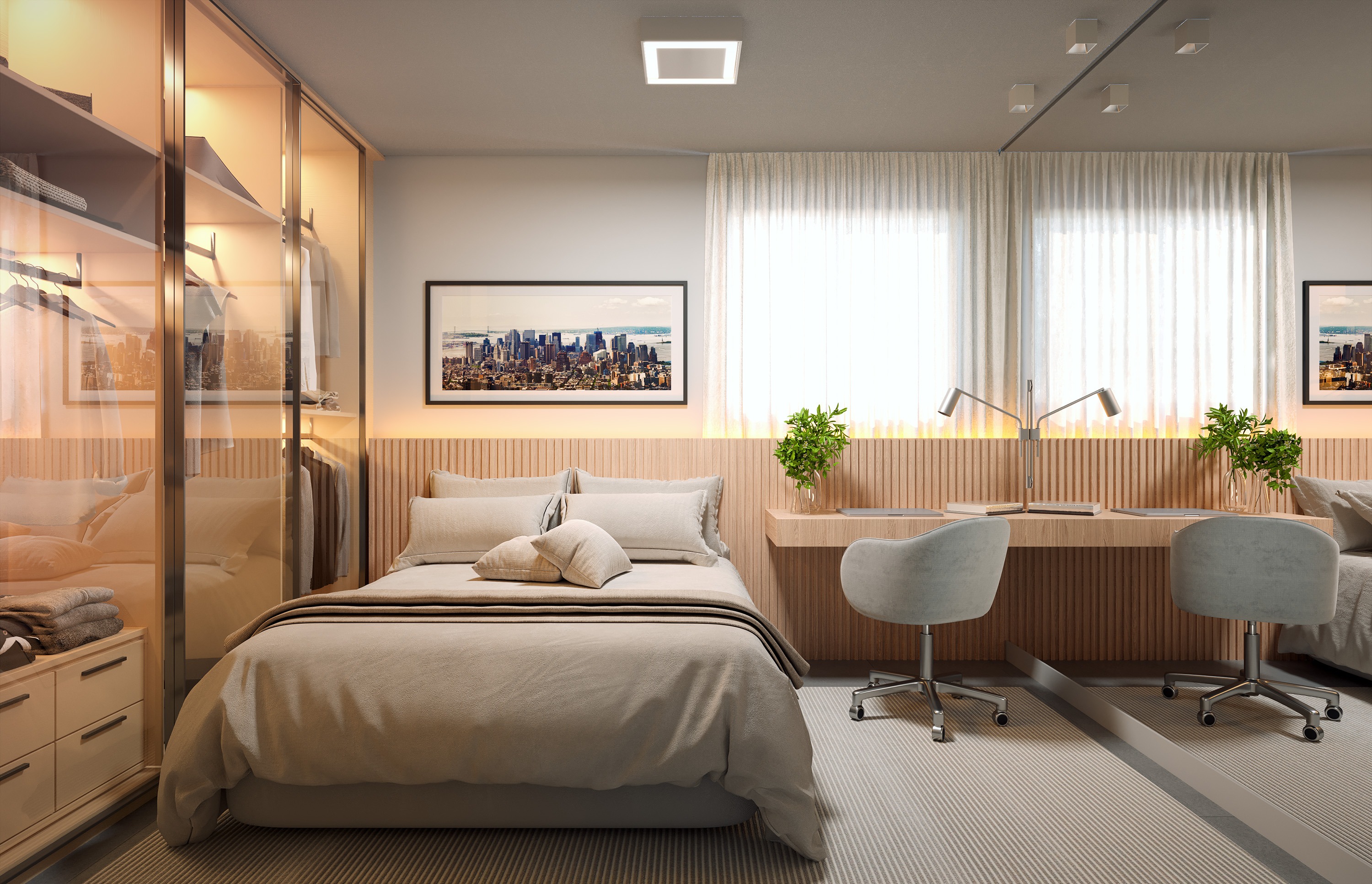 Residencial next taguatinga 3 quartos 1 suíte 1 vaga 67m² va