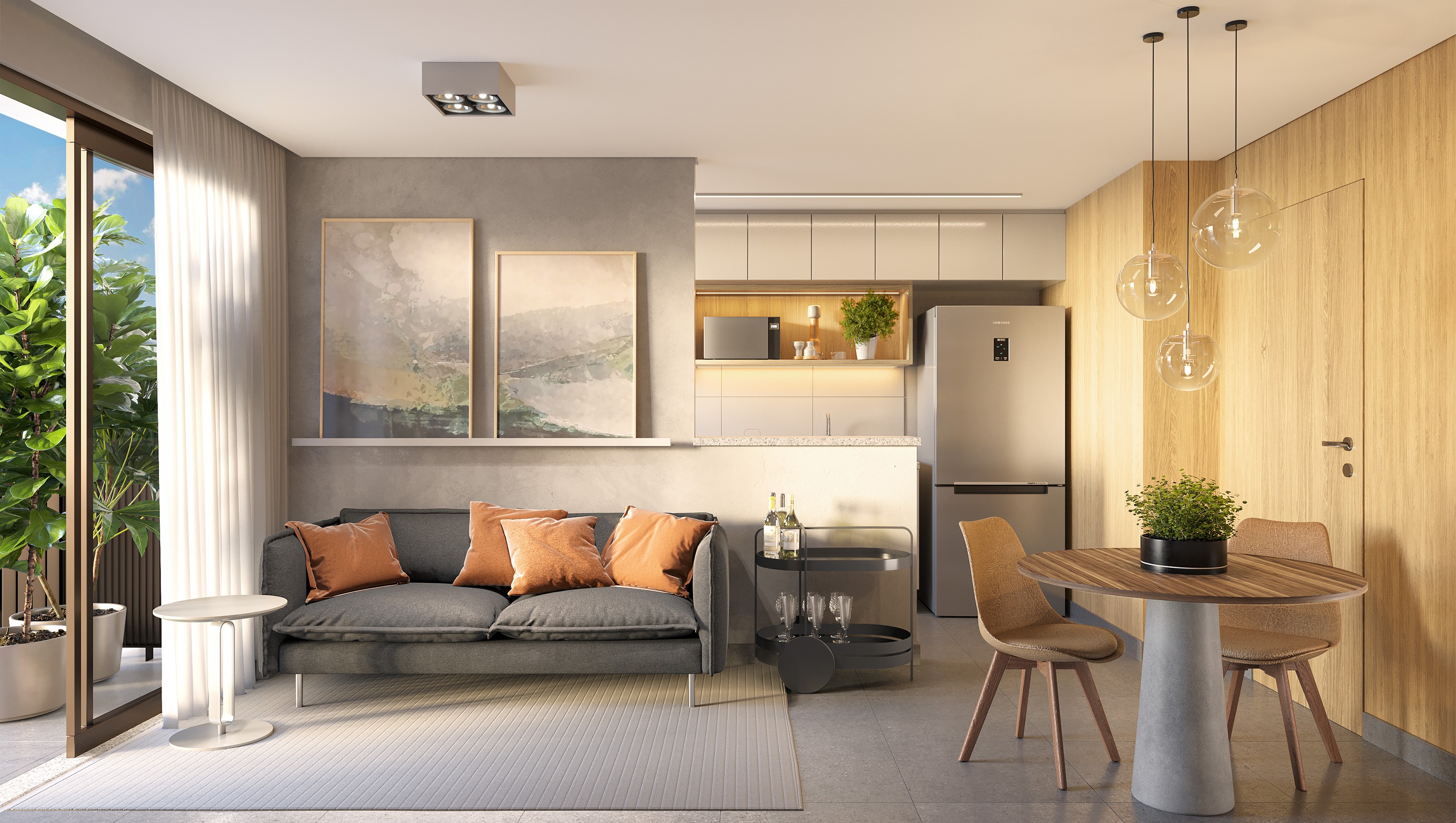 Residencial next taguatinga 2 quartos 1 vaga 49m² torre únic