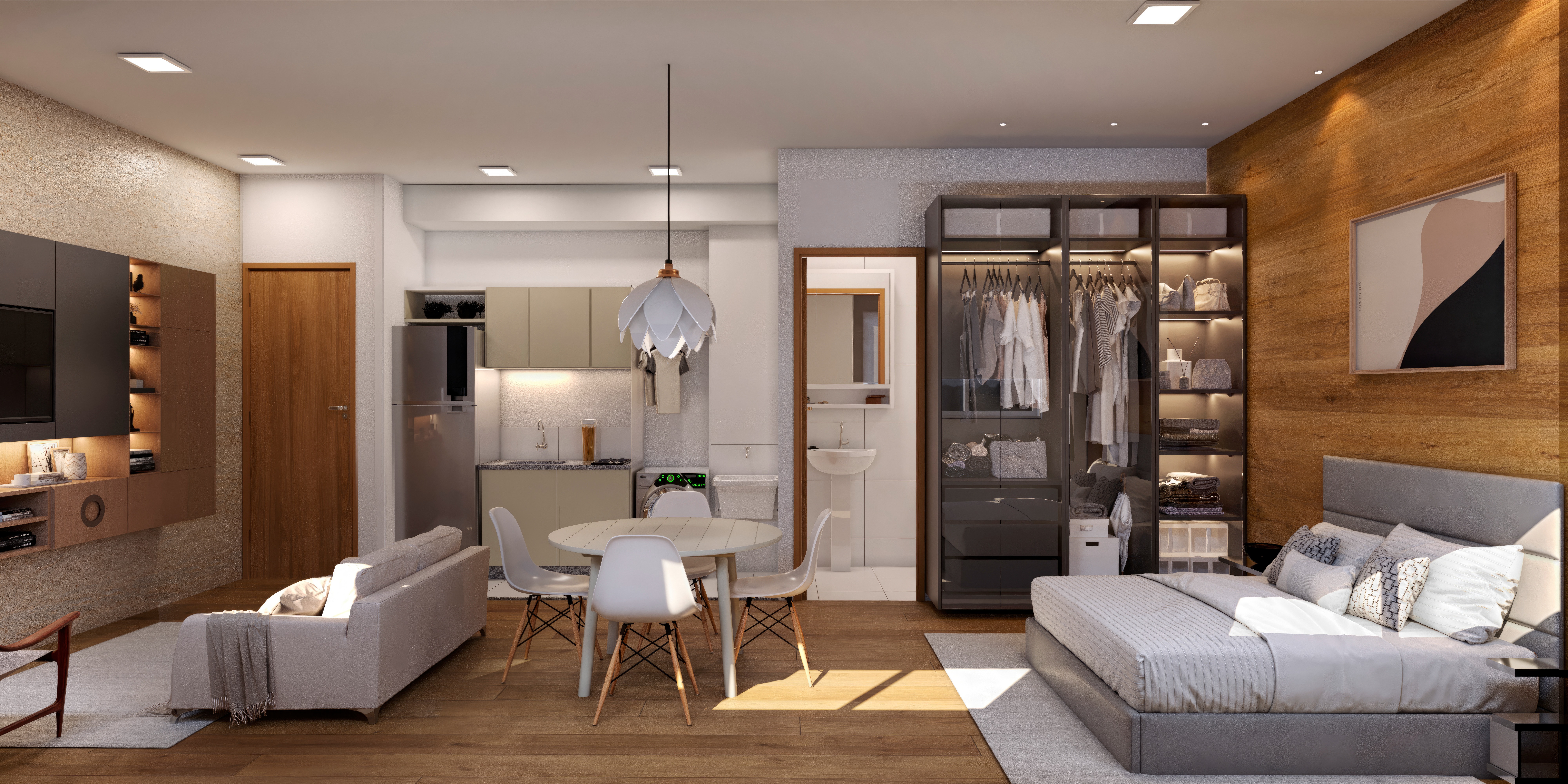 Max 501 Samambaia Sul APTO 2 Quartos 1 Vaga 40,46m² Mini Mercado Bicicletário