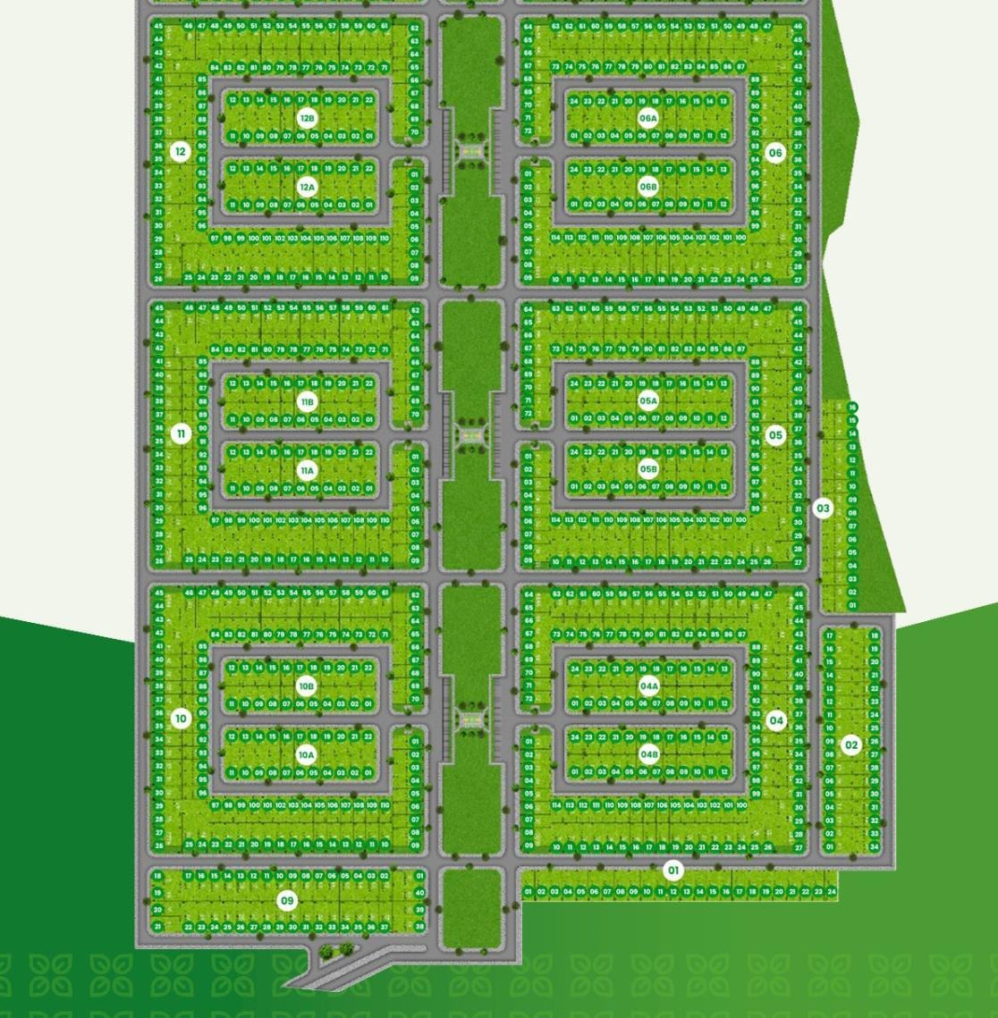 Residencial ecolife novo gama lote 440m² regularizado pronto