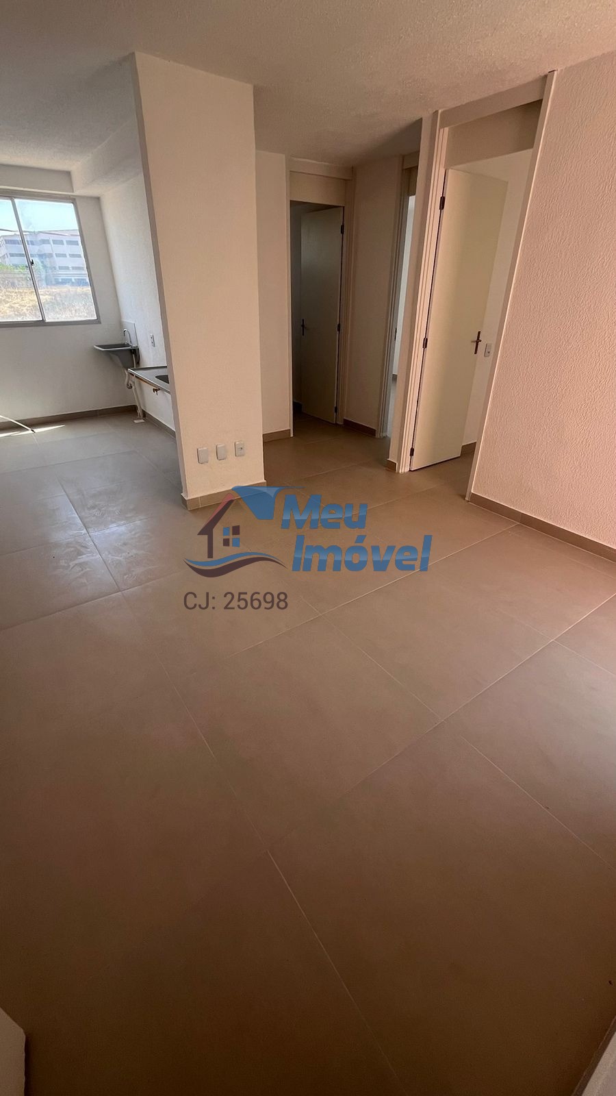 Residencial ville luziânia apto 2 quartos 1 vaga 45m² piso e