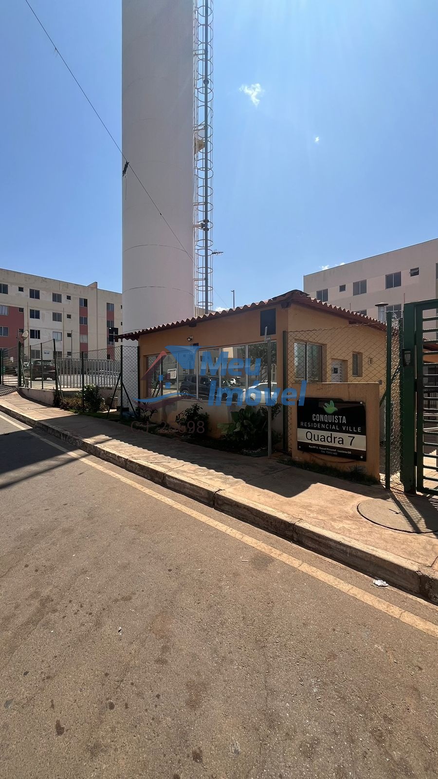 Residencial ville luziânia apto 2 quartos 1 vaga 45m² piso e