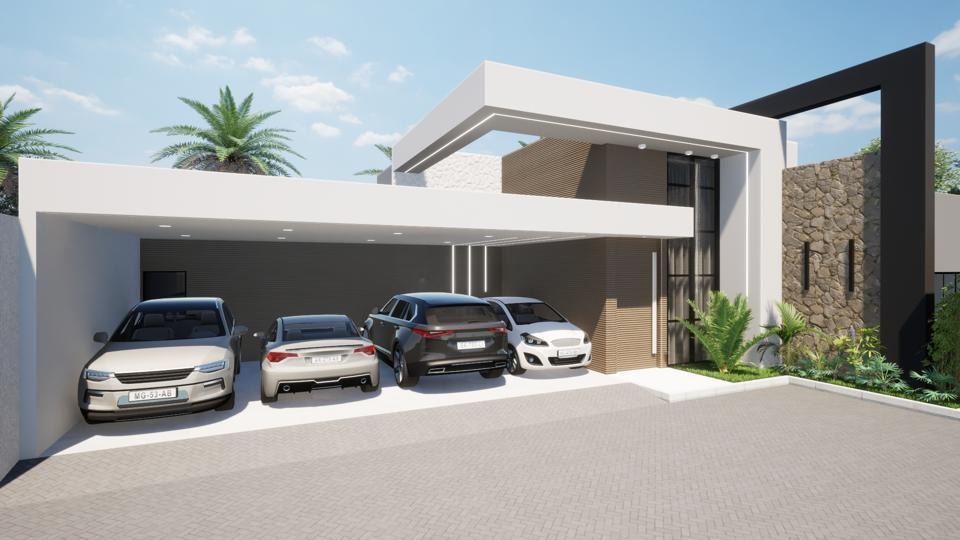 SHA Condomínio Conjunto 4 Casa 4 Quartos 4 suites closet 4 Vagas Lote 350m² Nova