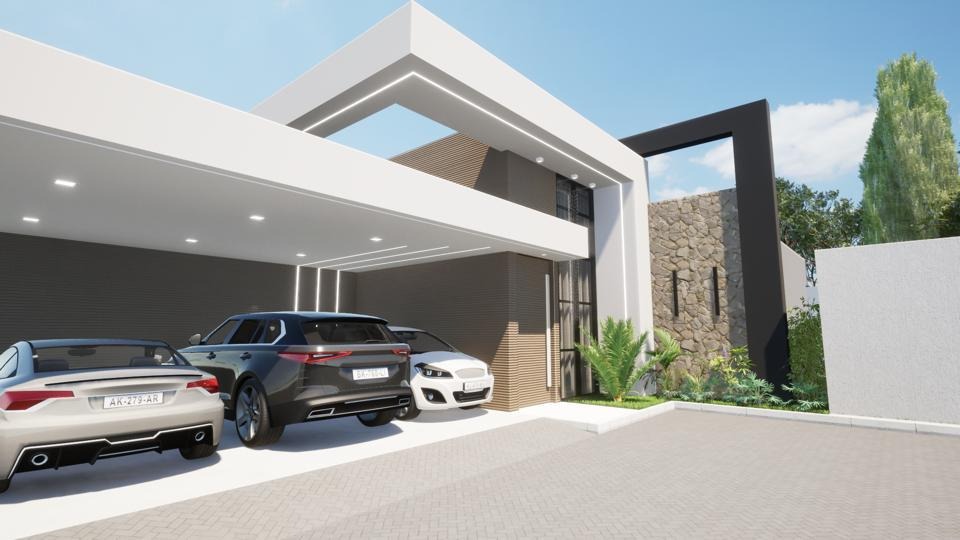 SHA Condomínio Conjunto 4 Casa 4 Quartos 4 suites closet 4 Vagas Lote 350m² Nova