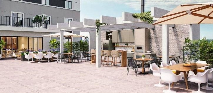 QI 5 Carlos Eduardo Accioly Gama APTO 2 Quartos 1 Suíte 1 Vaga 47m² Porcelanato