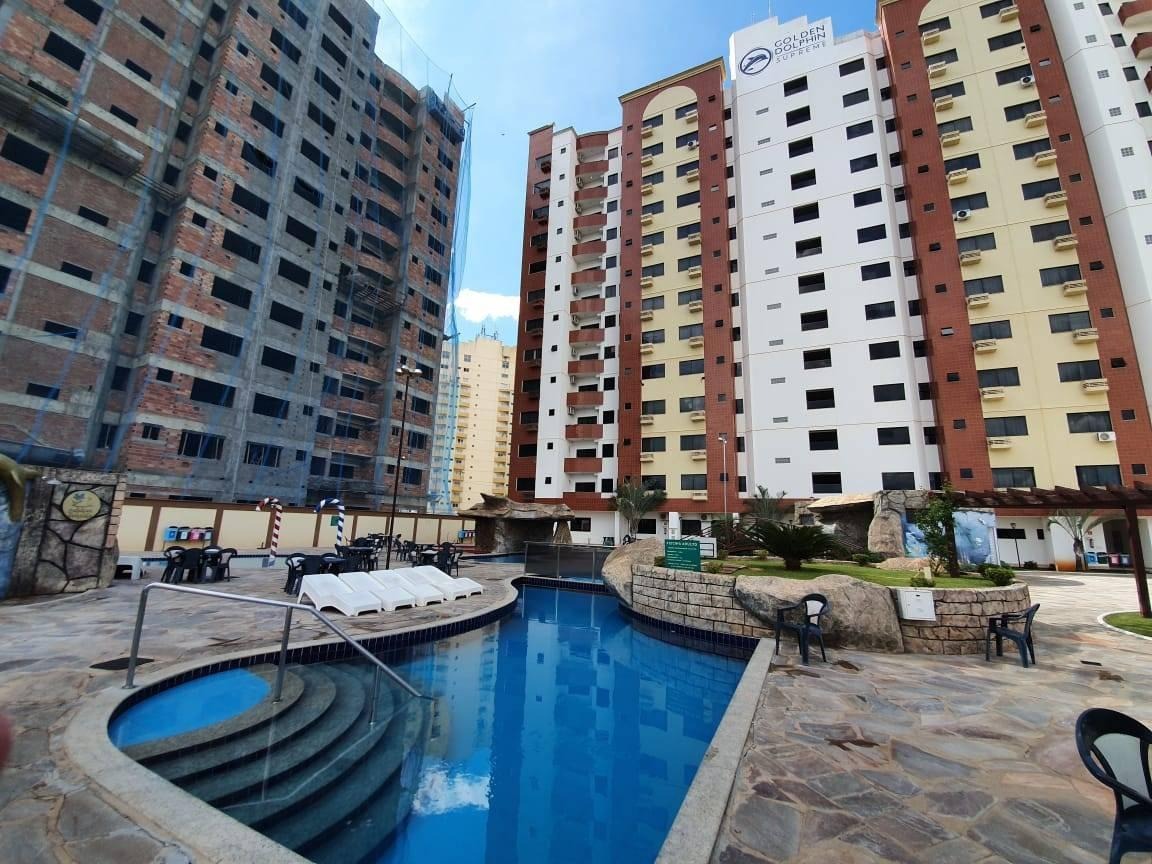 Golden dolphin supreme cota de 3 quartos mobiliado caldas no