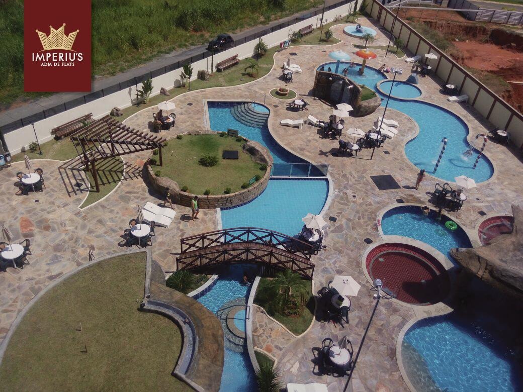 Golden dolphin supreme cota de 3 quartos mobiliado caldas no