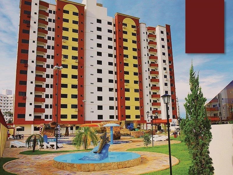 Golden dolphin supreme cota de 3 quartos mobiliado caldas no