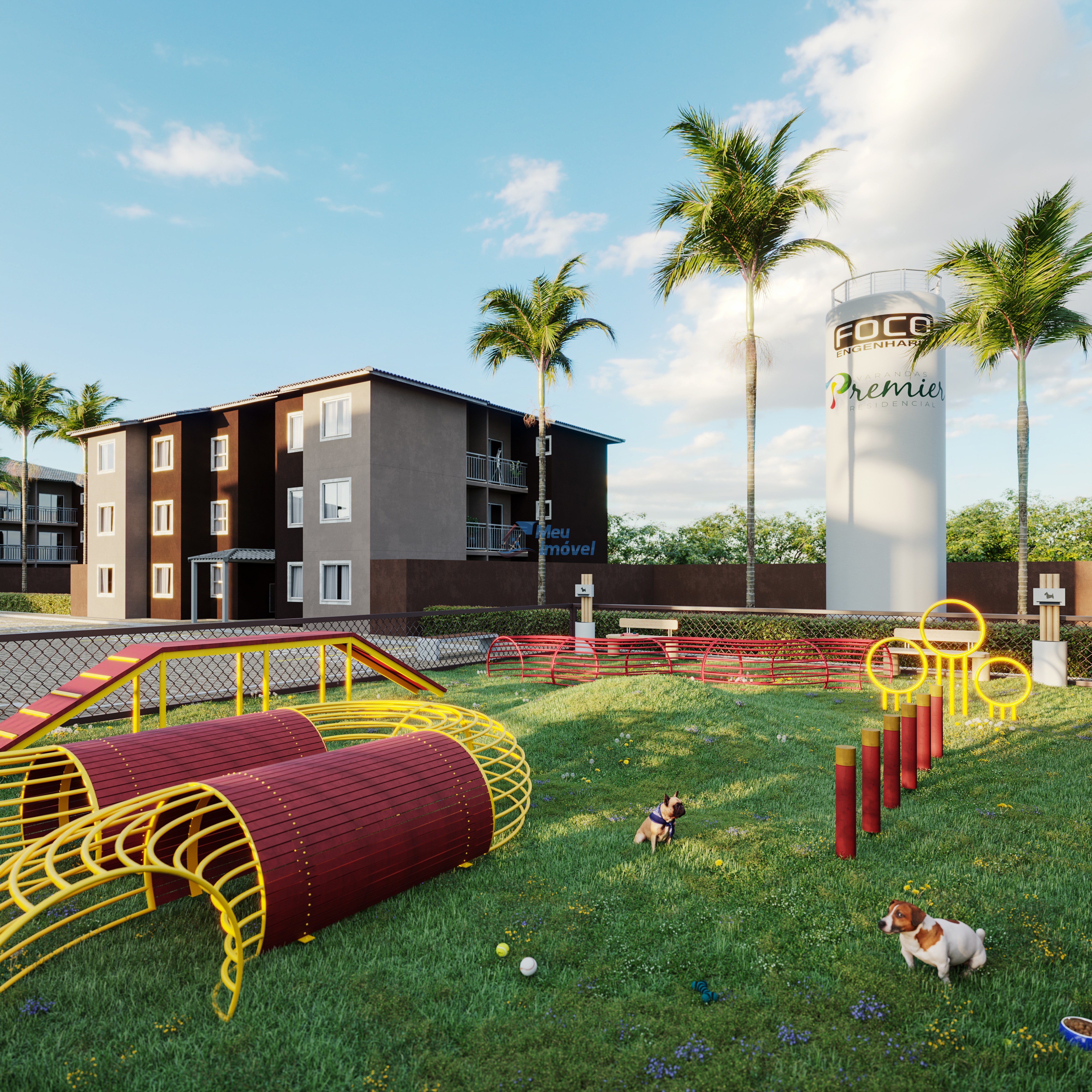 Varandas Premier Valparaíso Garden 2 Quartos 1 Vaga 84m² Área de Serviço Lazer