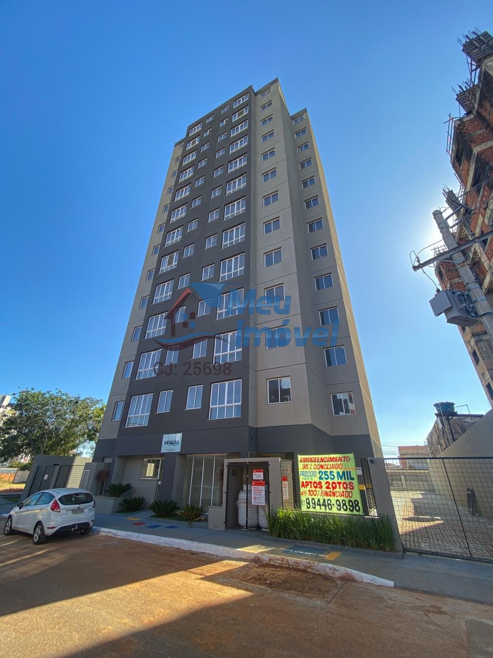 Residencial Veneza Samambaia Sul APTO 2 Quartos 1 Vaga 48m² Hall Bicicletário