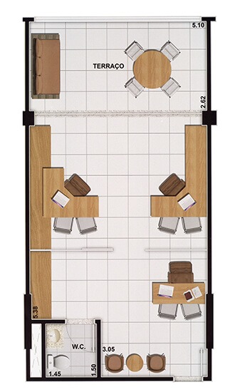 Sala-Conjunto, 1010 m² - Foto 22