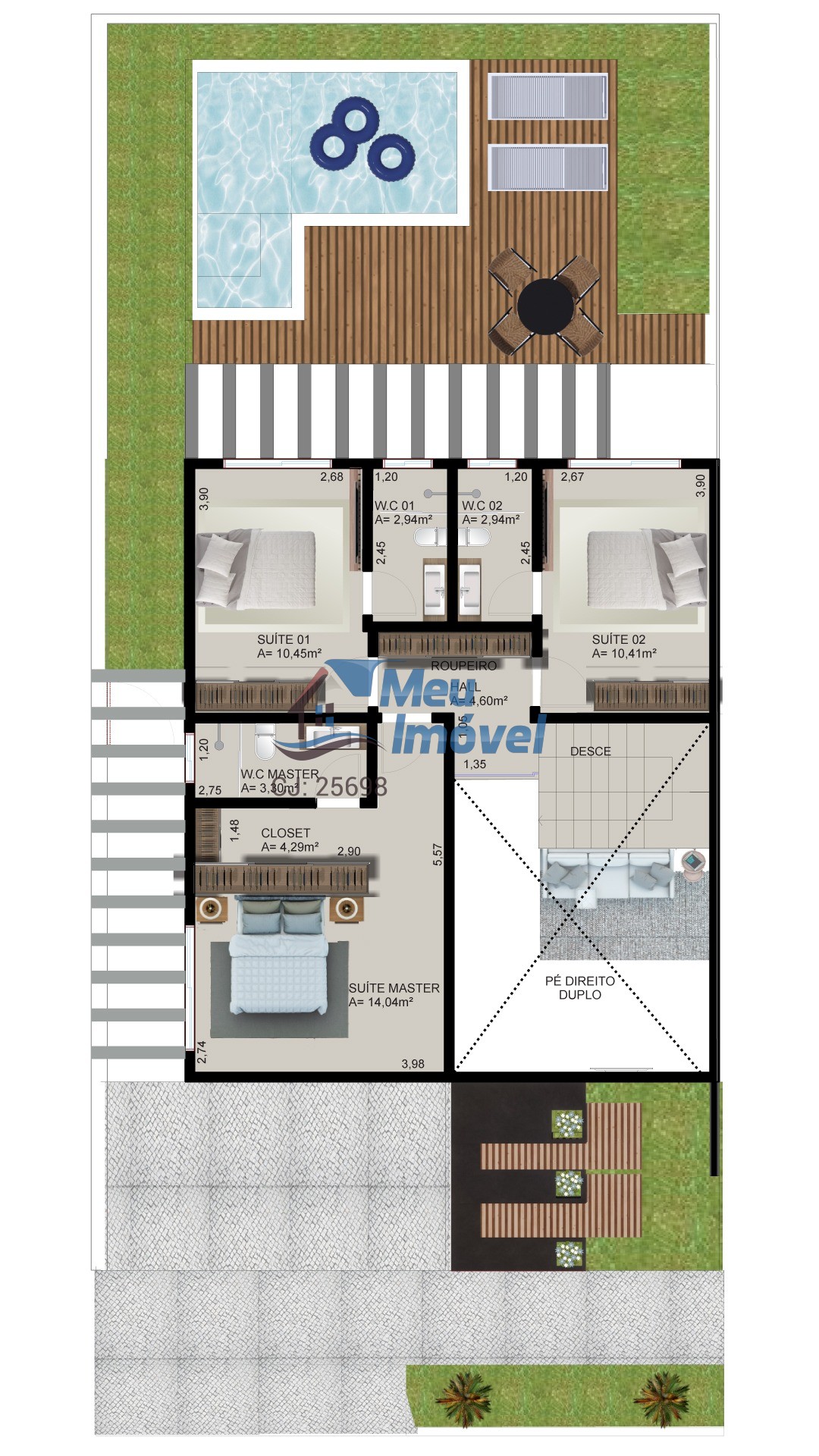 Casa, 3 quartos, 140 m² - Foto 9