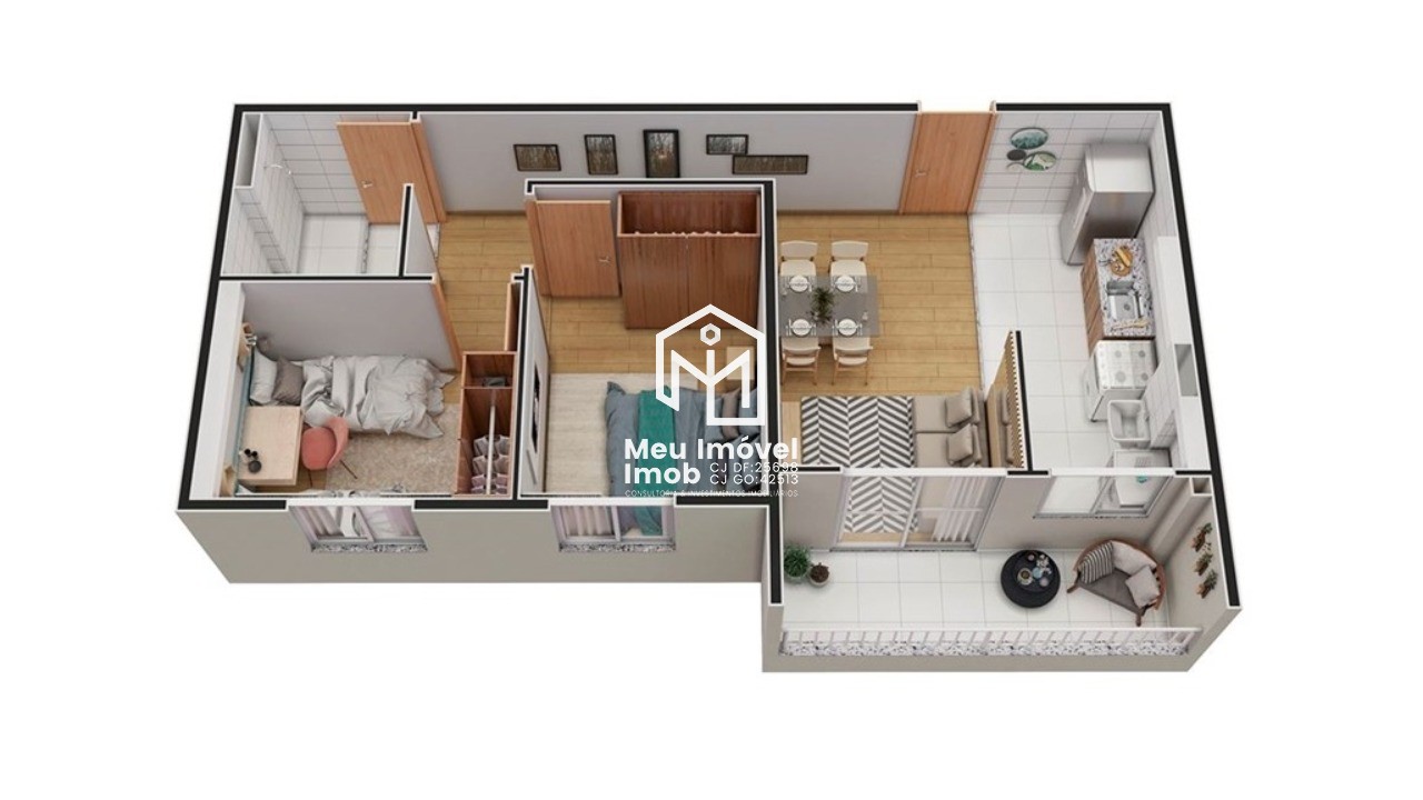 Apartamento, 2 quartos, 53 m² - Foto 16
