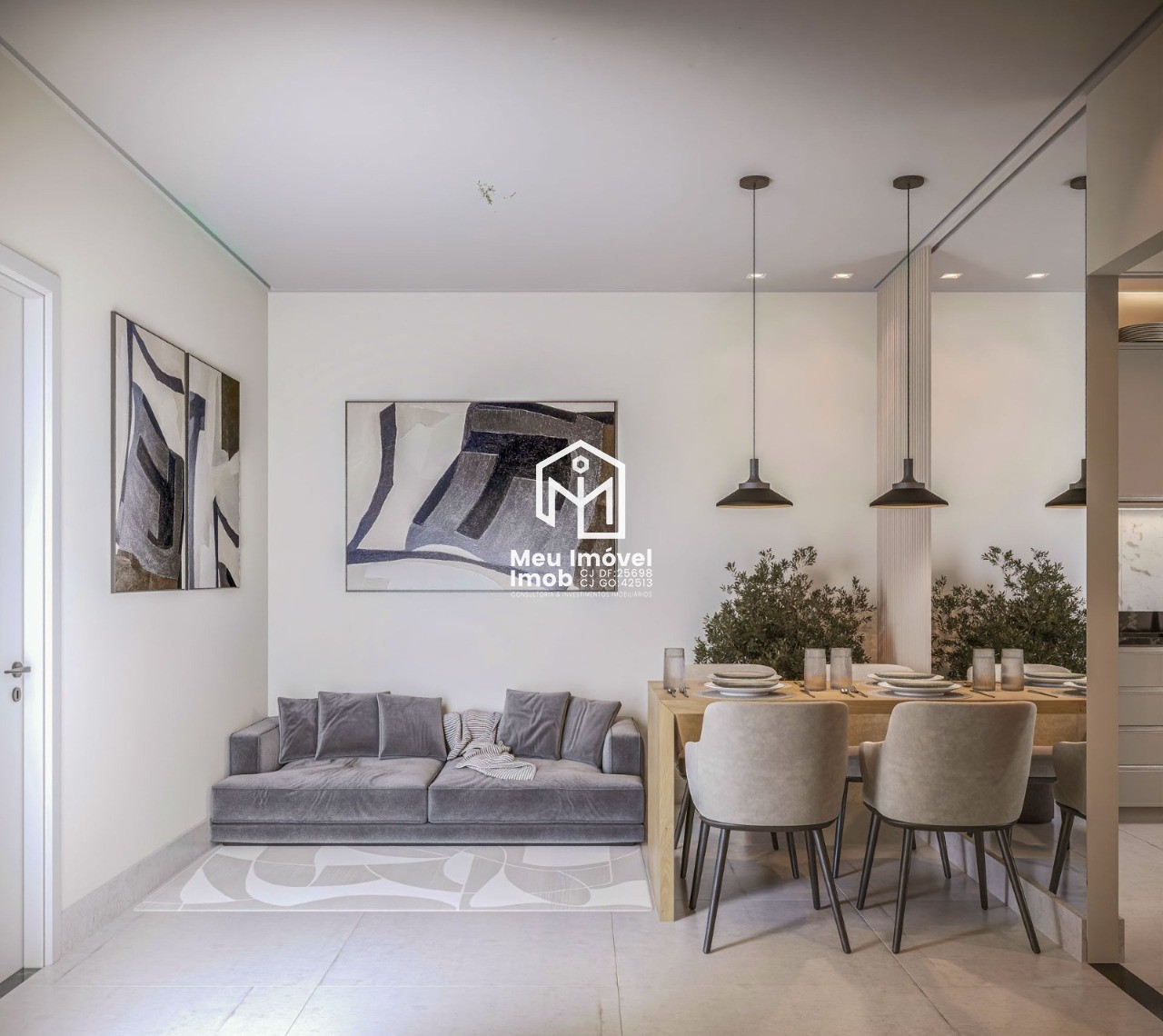 Apartamento, 2 quartos, 53 m² - Foto 3