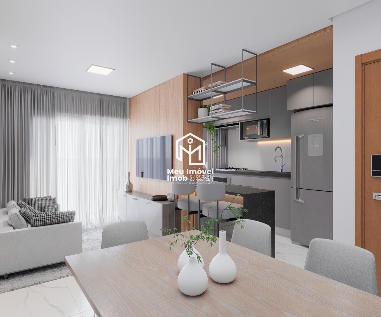 Apartamento, 2 quartos, 51 m² - Foto 2