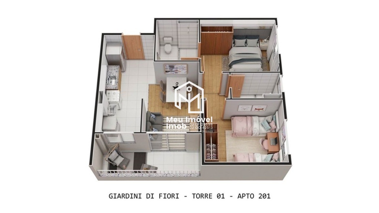 Apartamento, 2 quartos, 53 m² - Foto 17