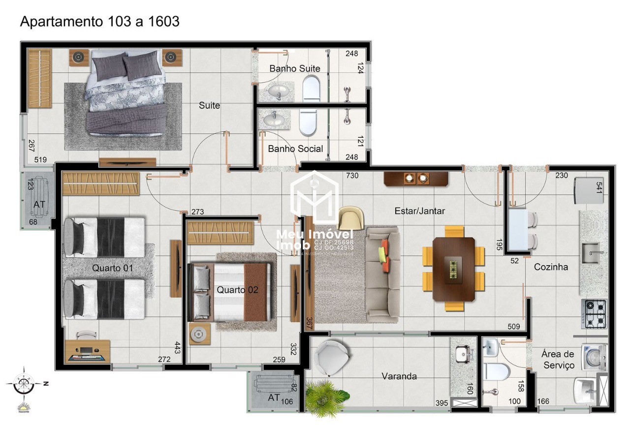 Apartamento, 3 quartos, 90 m² - Foto 16