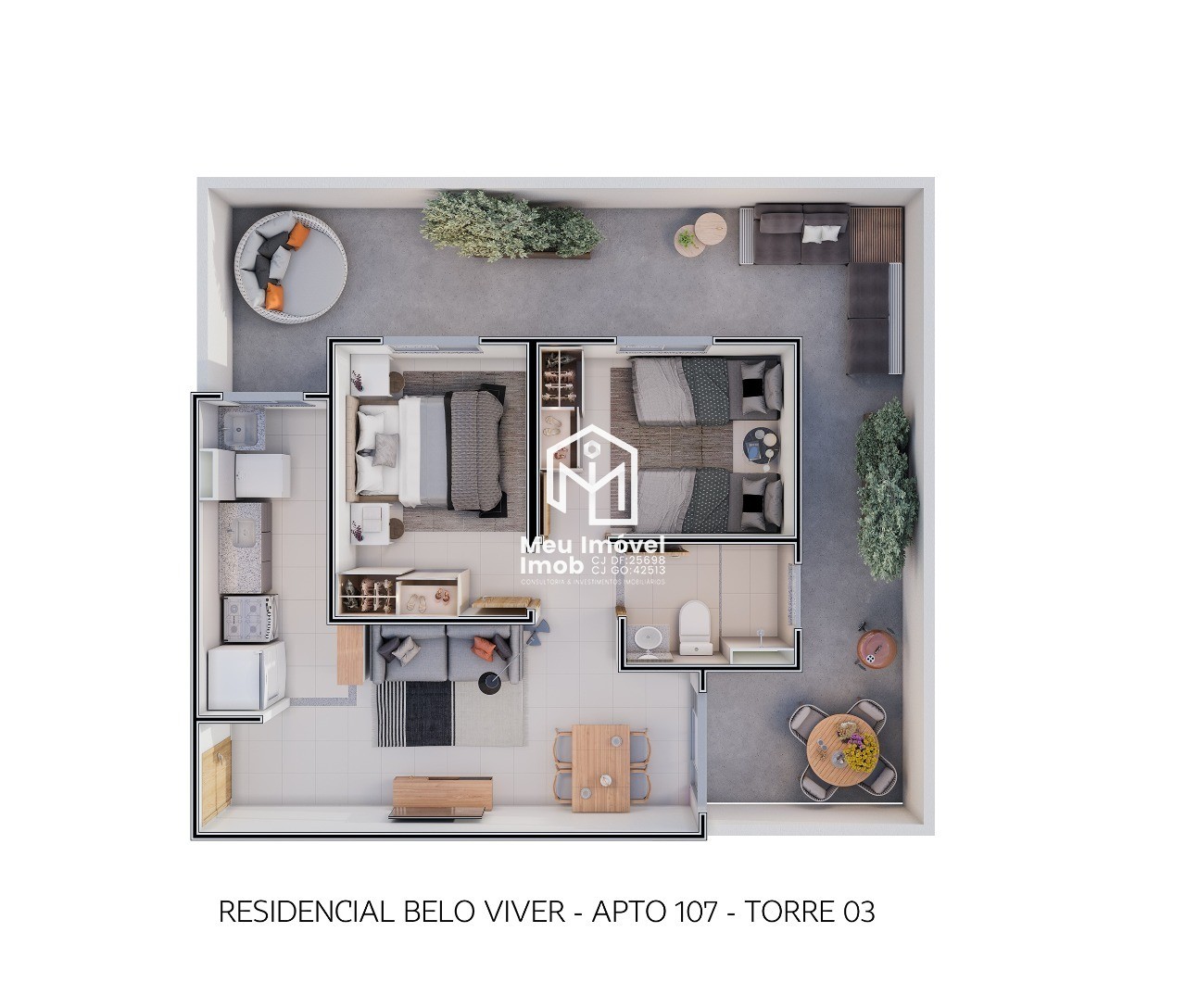 Apartamento, 2 quartos, 42 m² - Foto 26