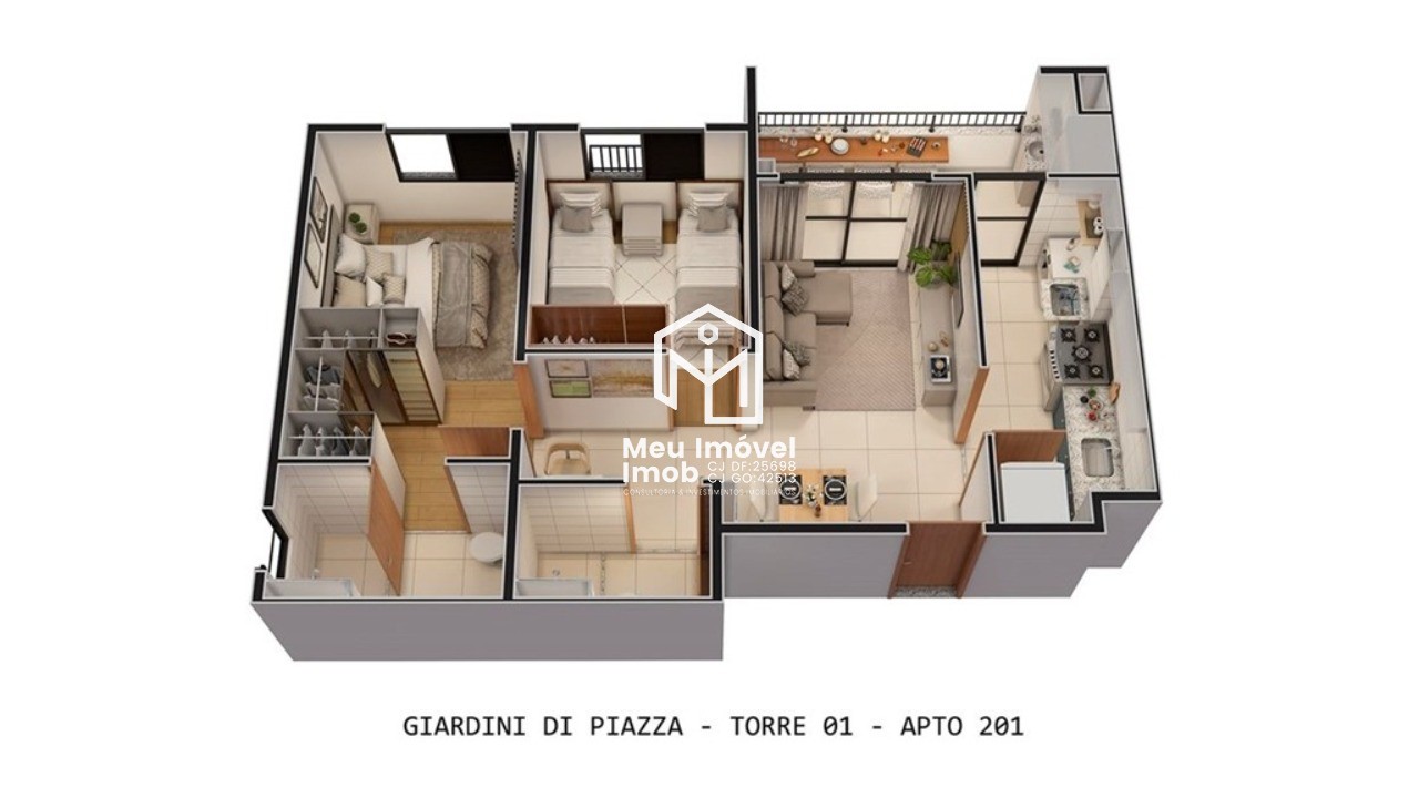 Apartamento, 2 quartos, 59 m² - Foto 24