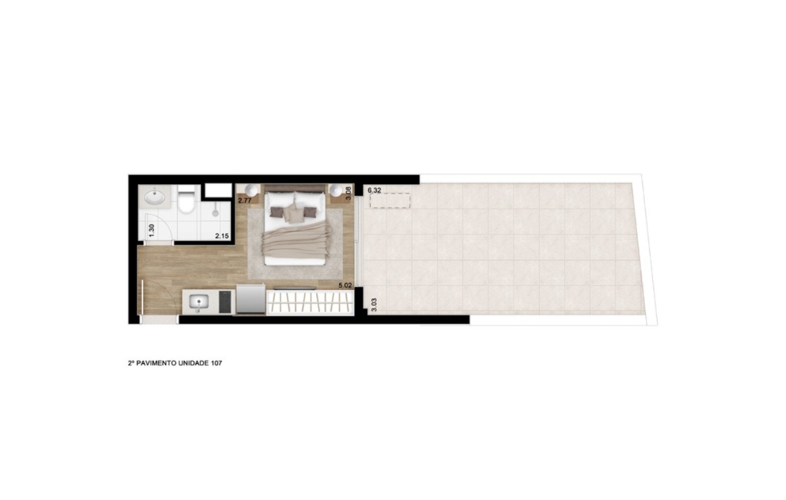 Apartamento, 2 quartos, 45 m² - Foto 12