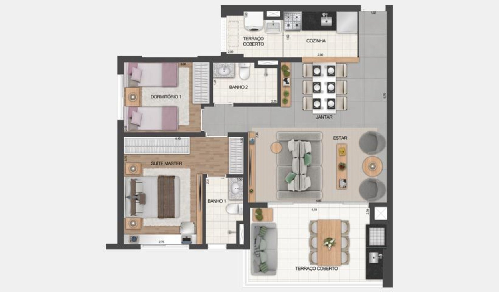 Apartamento, 3 quartos, 81 m² - Foto 31