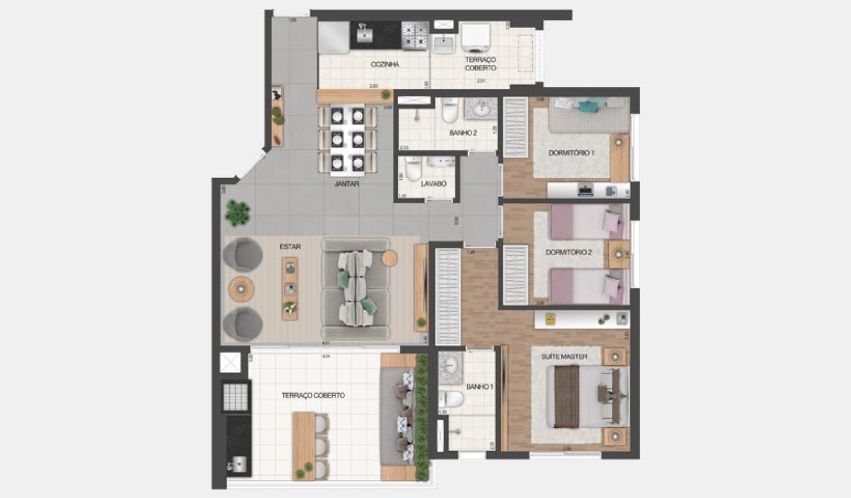 Apartamento, 3 quartos, 81 m² - Foto 33