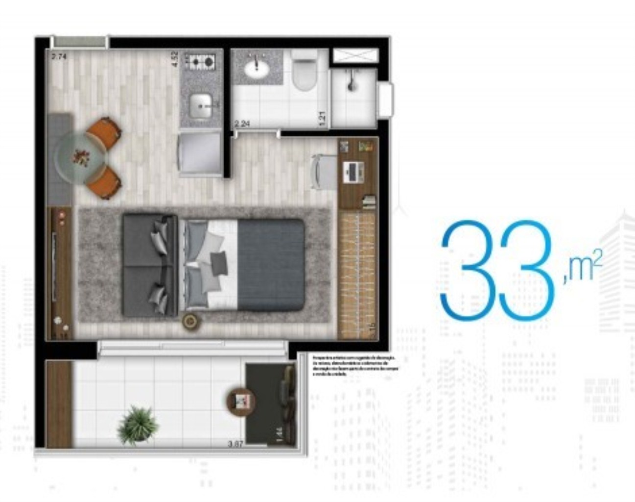 Apartamento, 2 quartos, 54 m² - Foto 17