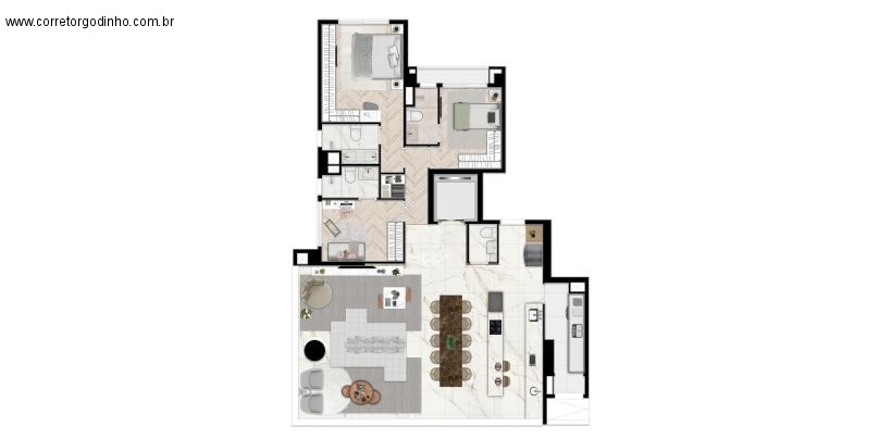 Apartamento, 3 quartos, 144 m² - Foto 38