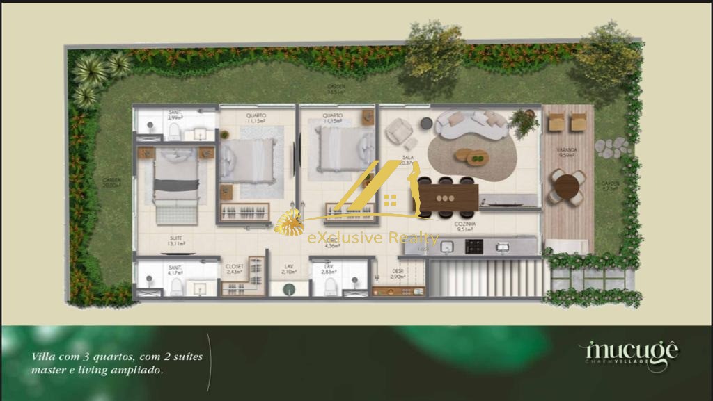Casa de Condomínio, 2 quartos - Foto 4
