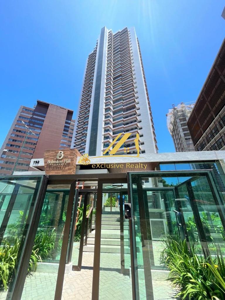 Belvedere Hill Residence 3 suítes, varanda gourmet, lavabo, 210m2, andar alto, vista mar! 3 vagas no Caminho das Árvores! Ótima infraestrutura!