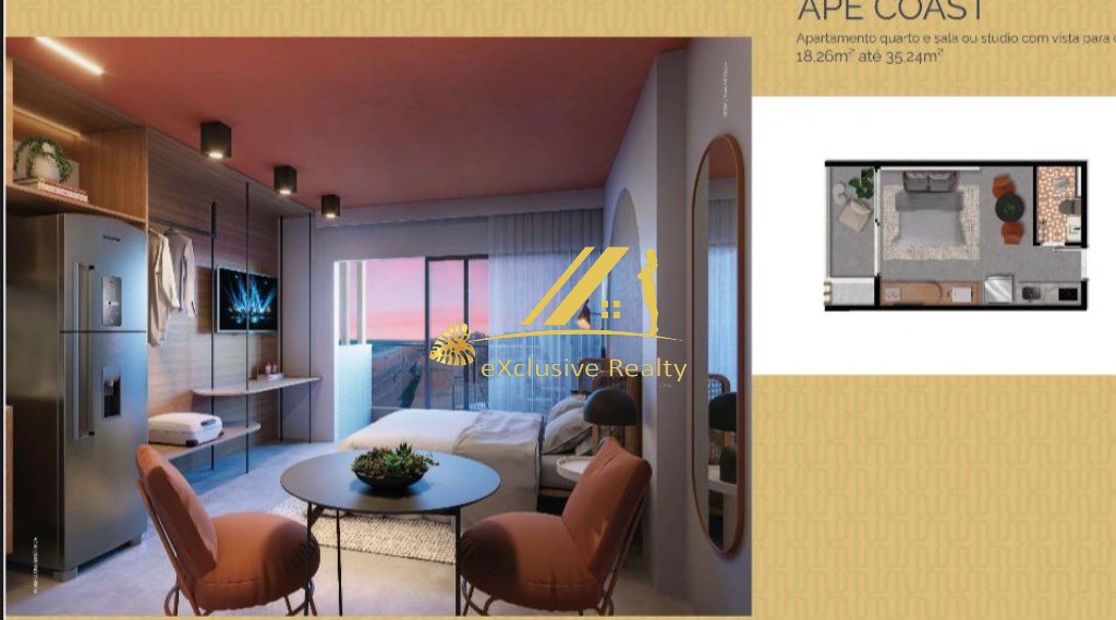 Apartamento, 1 quarto, 33 m² - Foto 22