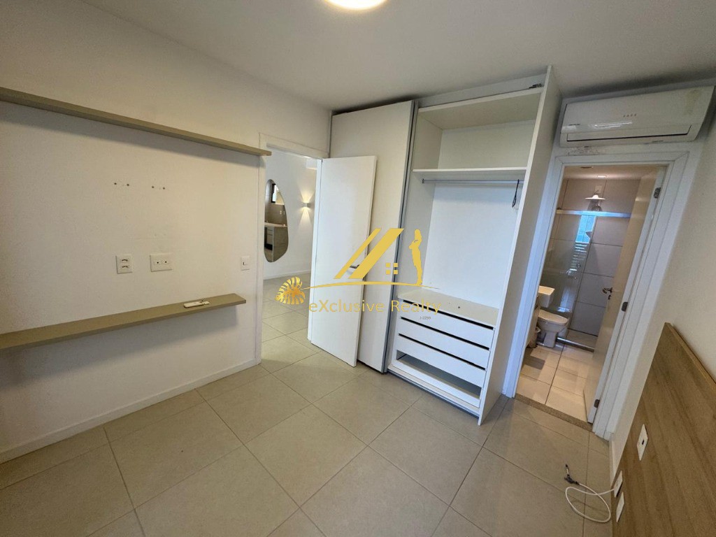 Jazz Residencial Graça. Quarto e sala com lavabo, 50m², ampla varanda com 9,73 m², para aluguel. 1 vaga de garagem. Andar alto com vista mar!