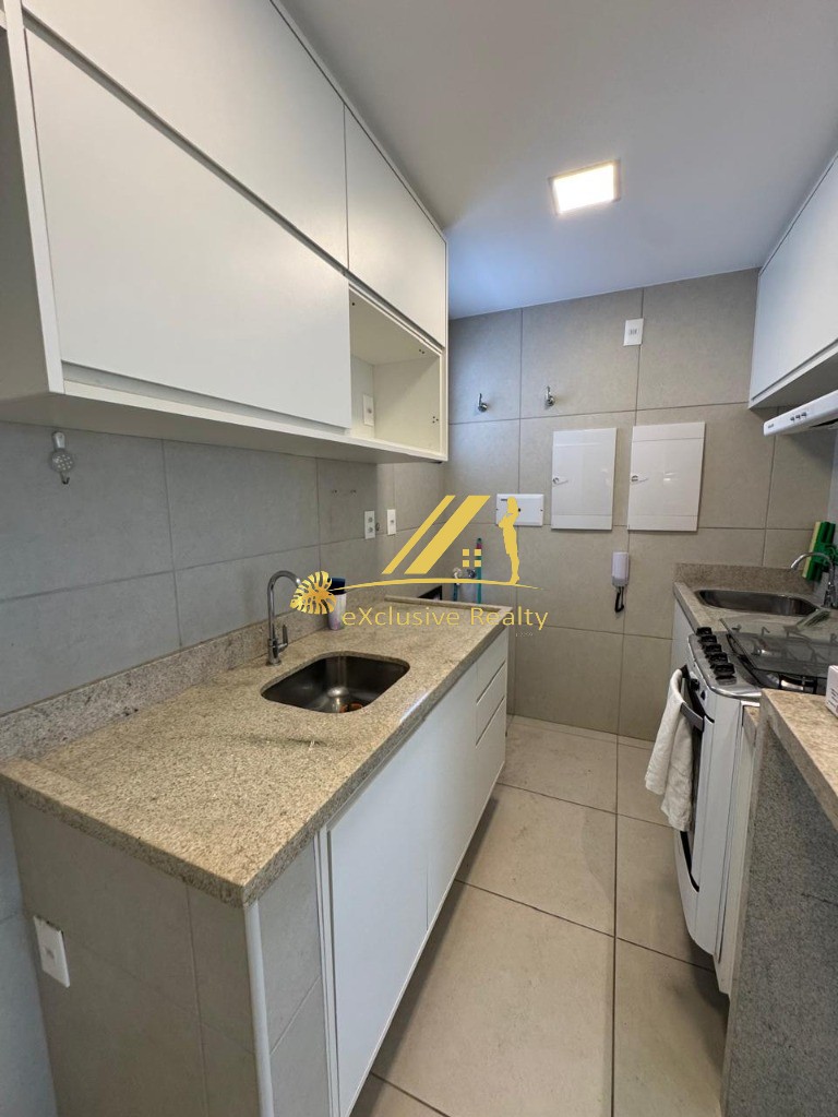 Jazz Residencial Graça. Quarto e sala com lavabo, 50m², ampla varanda com 9,73 m², para aluguel. 1 vaga de garagem. Andar alto com vista mar!