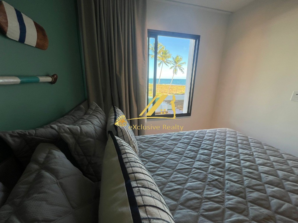 UNIQUE BEACH HOUSE, Apartamento 3 quartos, 1 suíte com varanda, 81m2, literalmente beira mar, em Itacimirim! Lindíssimo! Ótimo para investir ou curtir