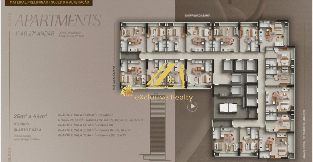 Apartamento, 1 quarto, 36 m² - Foto 19
