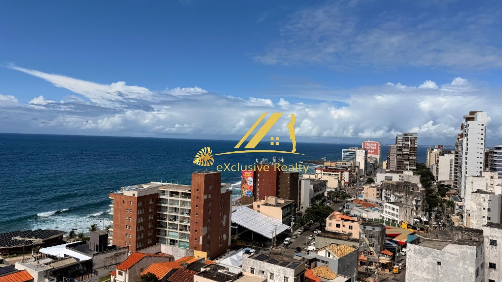 Barra Signature: Apartamento quarto e sala, 36m2, andar super alto com vista permanente para o mar, bem para o Farol da Barra. A 400m da praia. 1 vaga