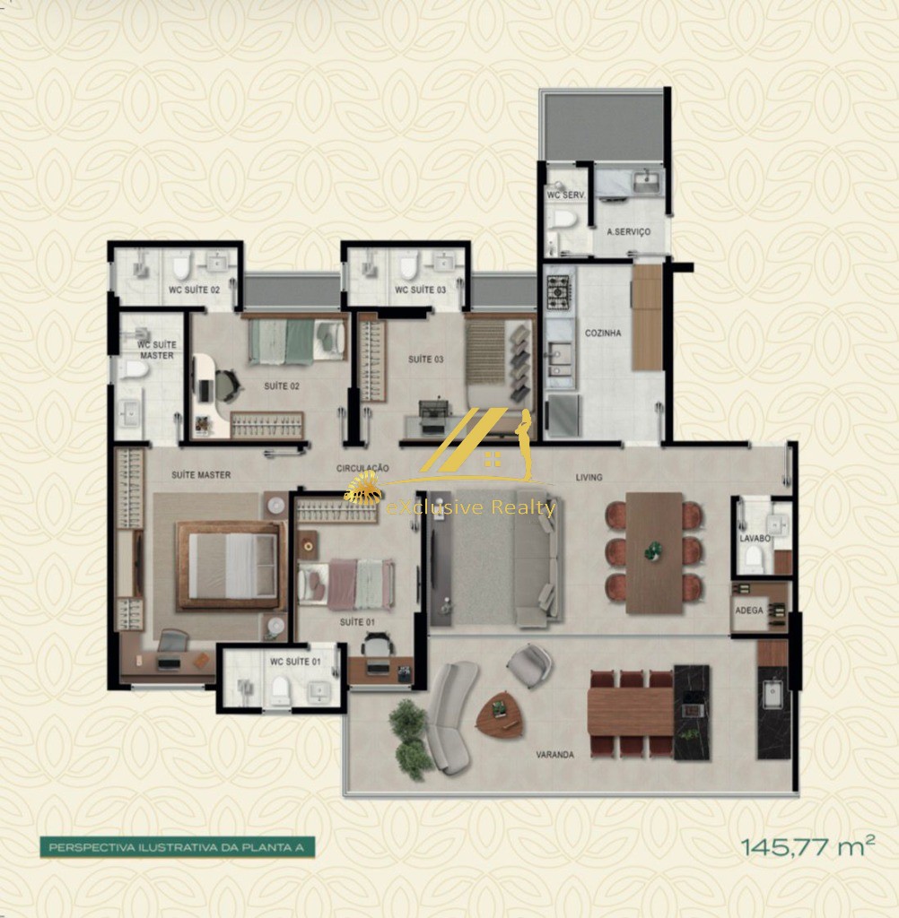 Apartamento, 4 quartos, 145 m² - Foto 11