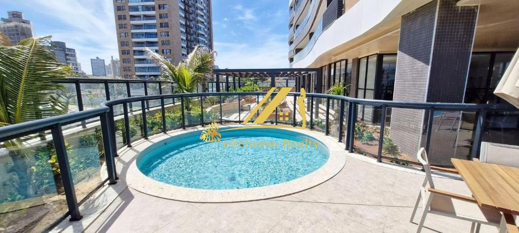 Beach Class Jaguaribe. Apartamento 2 suítes na orla de Jaguaribe, literalmente vista mar! Infraestrutura de lazer sensacional!