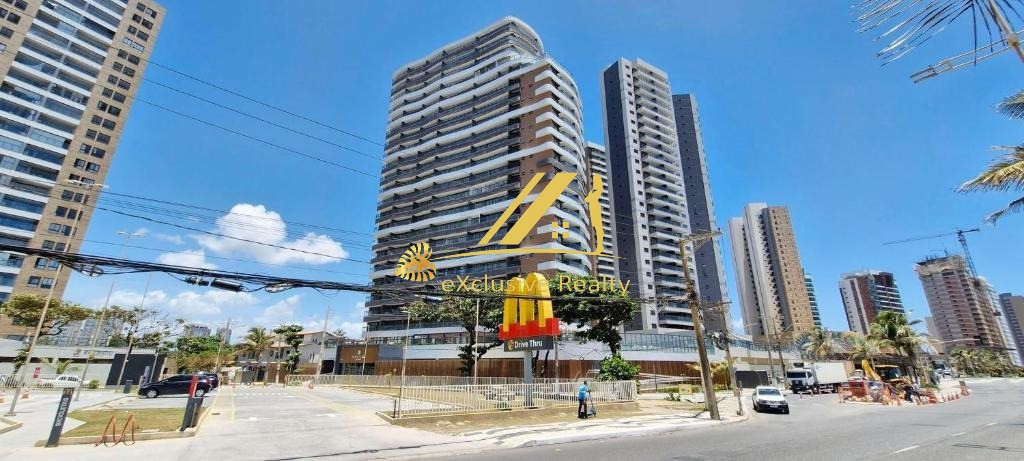 Beach Class Jaguaribe. Apartamento 2 suítes na orla de Jaguaribe, literalmente vista mar! Infraestrutura de lazer sensacional!