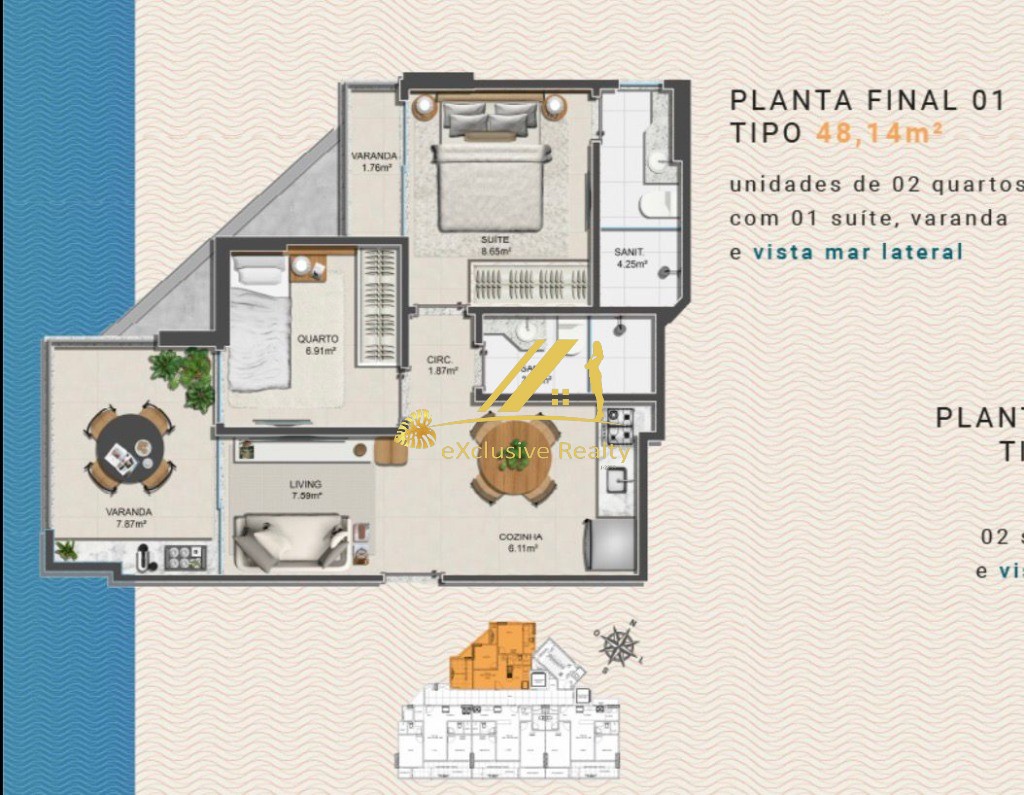 Apartamento, 2 quartos, 48 m² - Foto 18
