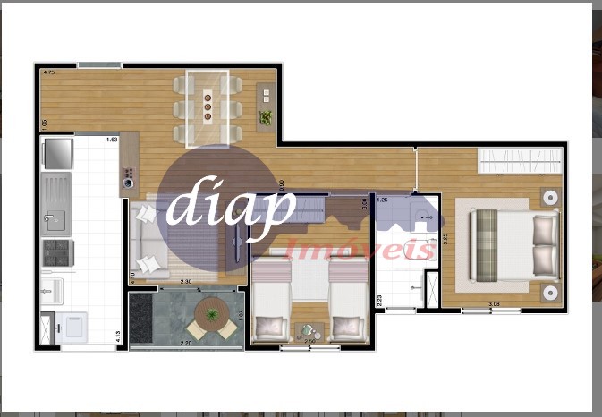 Apartamento, 2 quartos, 53 m² - Foto 32