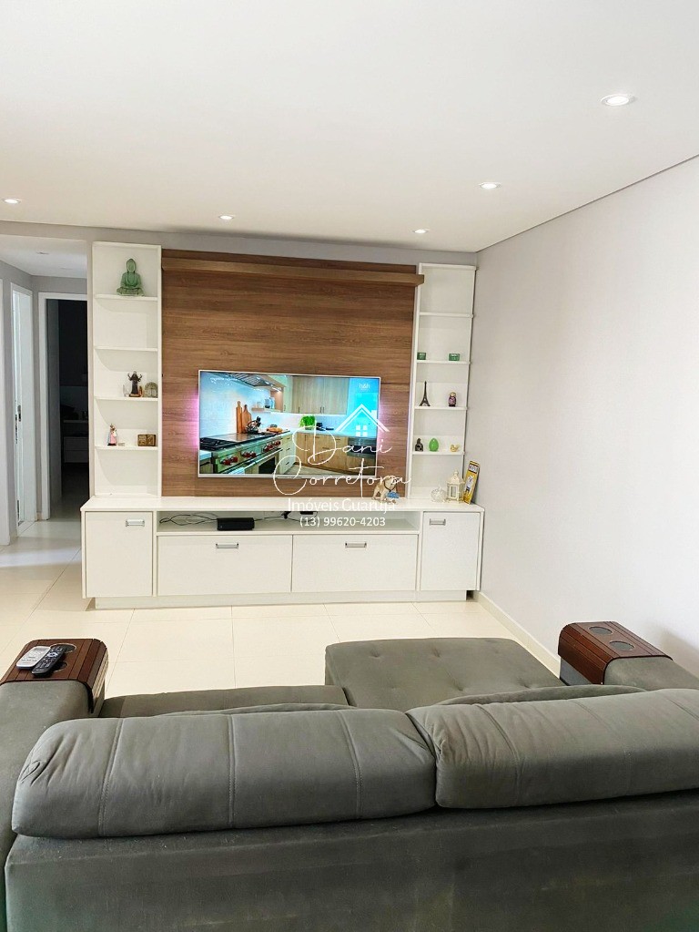 Apartamento à venda em Guarujá-SP, Pitangueiras: 2 quartos, 1 suíte, 2 salas, 2 banheiros, 1 vaga de garagem, 82 m²! em PITANGUEIRAS, GUARUJÁ — foto 2