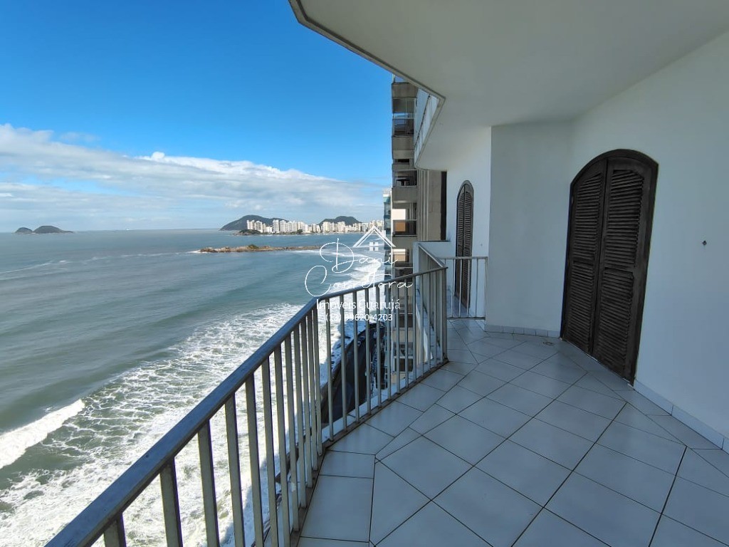 Apartamento à venda com vista para o oceano e sacada no Morro do Maluf, Pitangueiras: 3 quartos, 1 suíte, 2 salas, 3 banheiros, 1 vaga, 145m². em Pitangueiras, Guarujá — foto 4