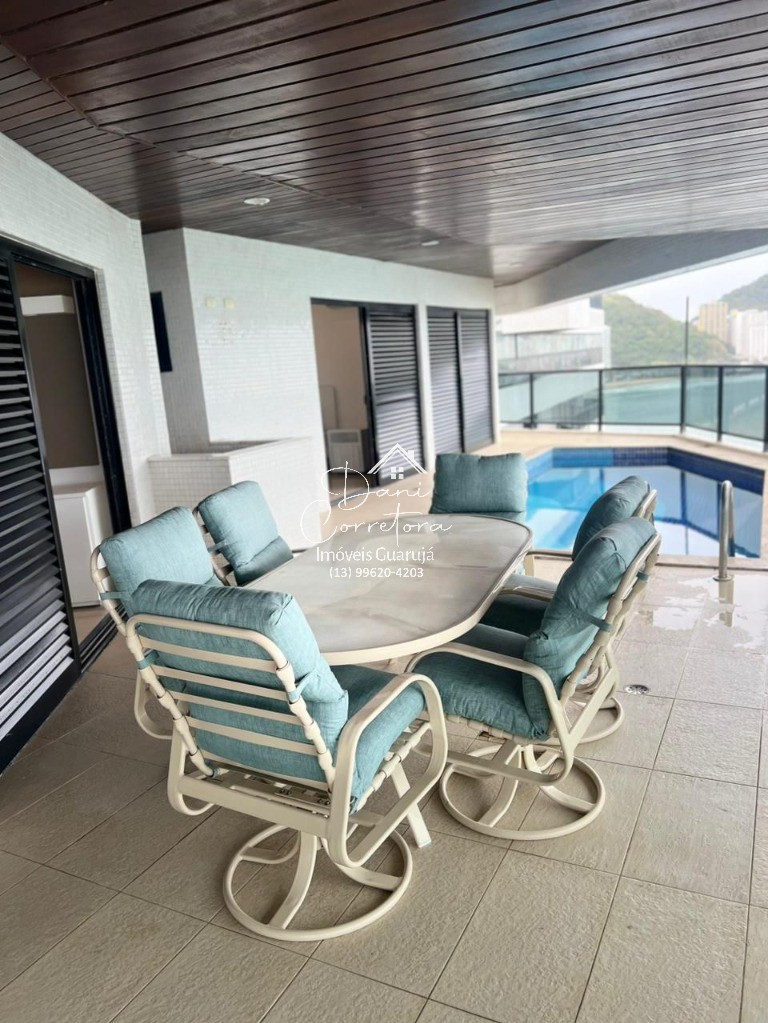 Apartamento de luxo para locação no Jardim Astúrias, Guarujá-SP: 4 quartos, 4 suítes, 3 salas, 5 banheiros, 3 vagas, 350m². em JARDIM ASTÚRIAS, GUARUJÁ — foto 4