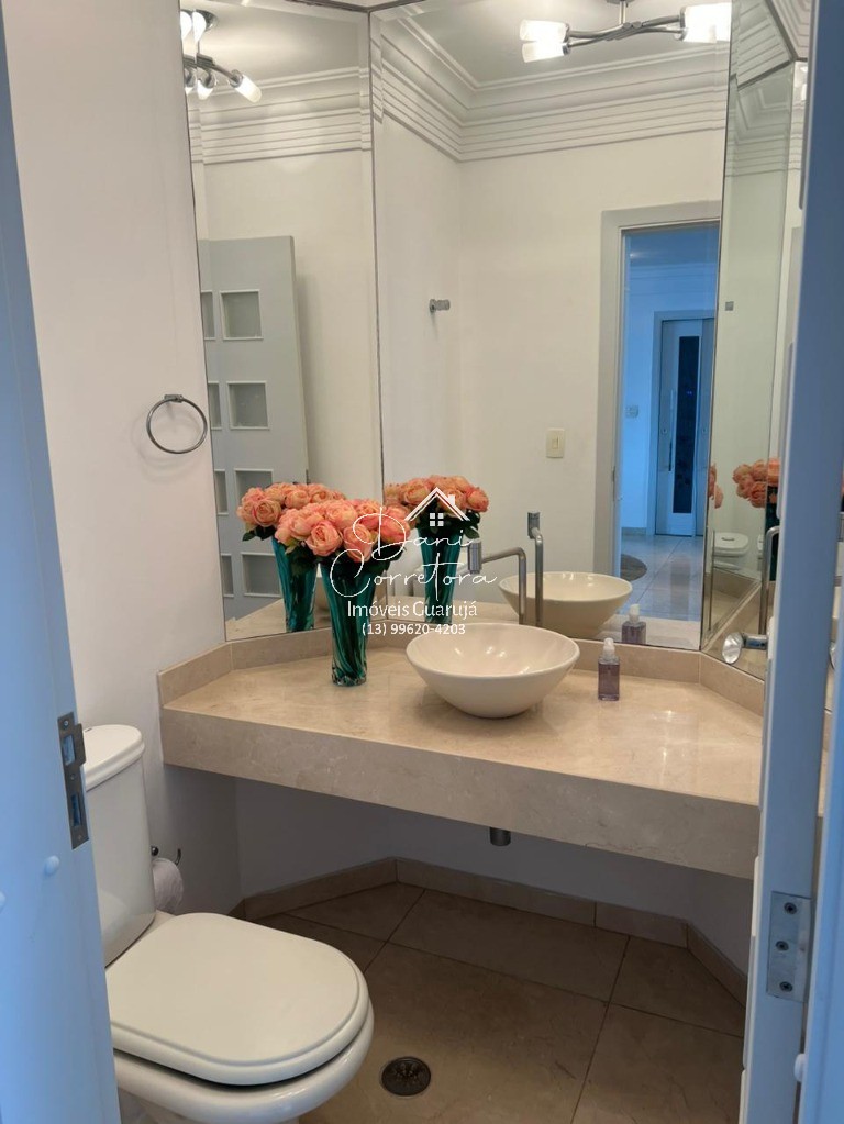 Apartamento de luxo para locação no Jardim Astúrias, Guarujá-SP: 4 quartos, 4 suítes, 3 salas, 5 banheiros, 3 vagas, 350m². em JARDIM ASTÚRIAS, GUARUJÁ — foto 13