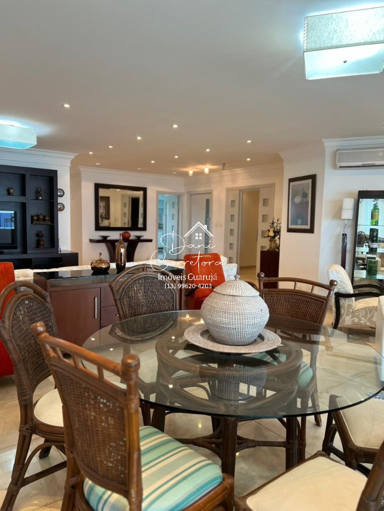 Apartamento de luxo para locação no Jardim Astúrias, Guarujá-SP: 4 quartos, 4 suítes, 3 salas, 5 banheiros, 3 vagas, 350m². em JARDIM ASTÚRIAS, GUARUJÁ — foto 3