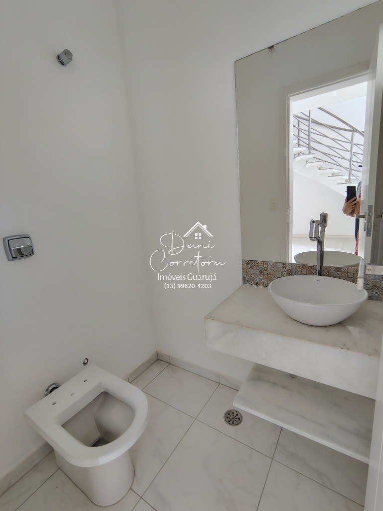 Casa nova a venda ou locação no Balneário Praia do Pernambuco em Guarujá-SP: 4 quartos, 4 suítes, 5 banheiros, 2 vagas, 300m². em Balneário Praia do Pernambuco, Guarujá — foto 7