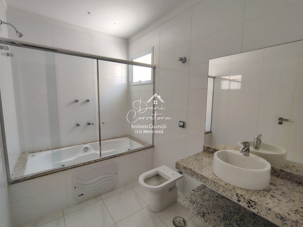 Casa nova a venda ou locação no Balneário Praia do Pernambuco em Guarujá-SP: 4 quartos, 4 suítes, 5 banheiros, 2 vagas, 300m². em Balneário Praia do Pernambuco, Guarujá — foto 13